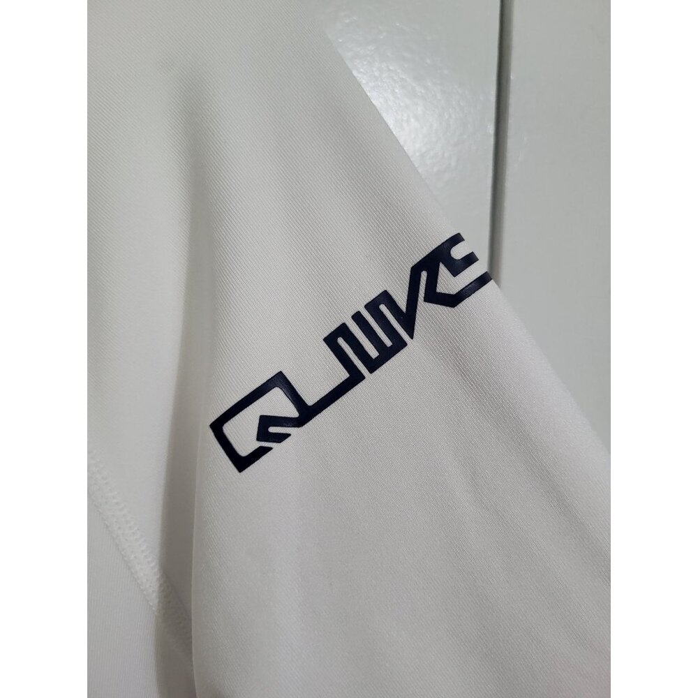 Quiksilver Hawaiian Islands Flag Rash Guard Surf Swim Shirt Mens White NO SIZE - Picture 4 of 10